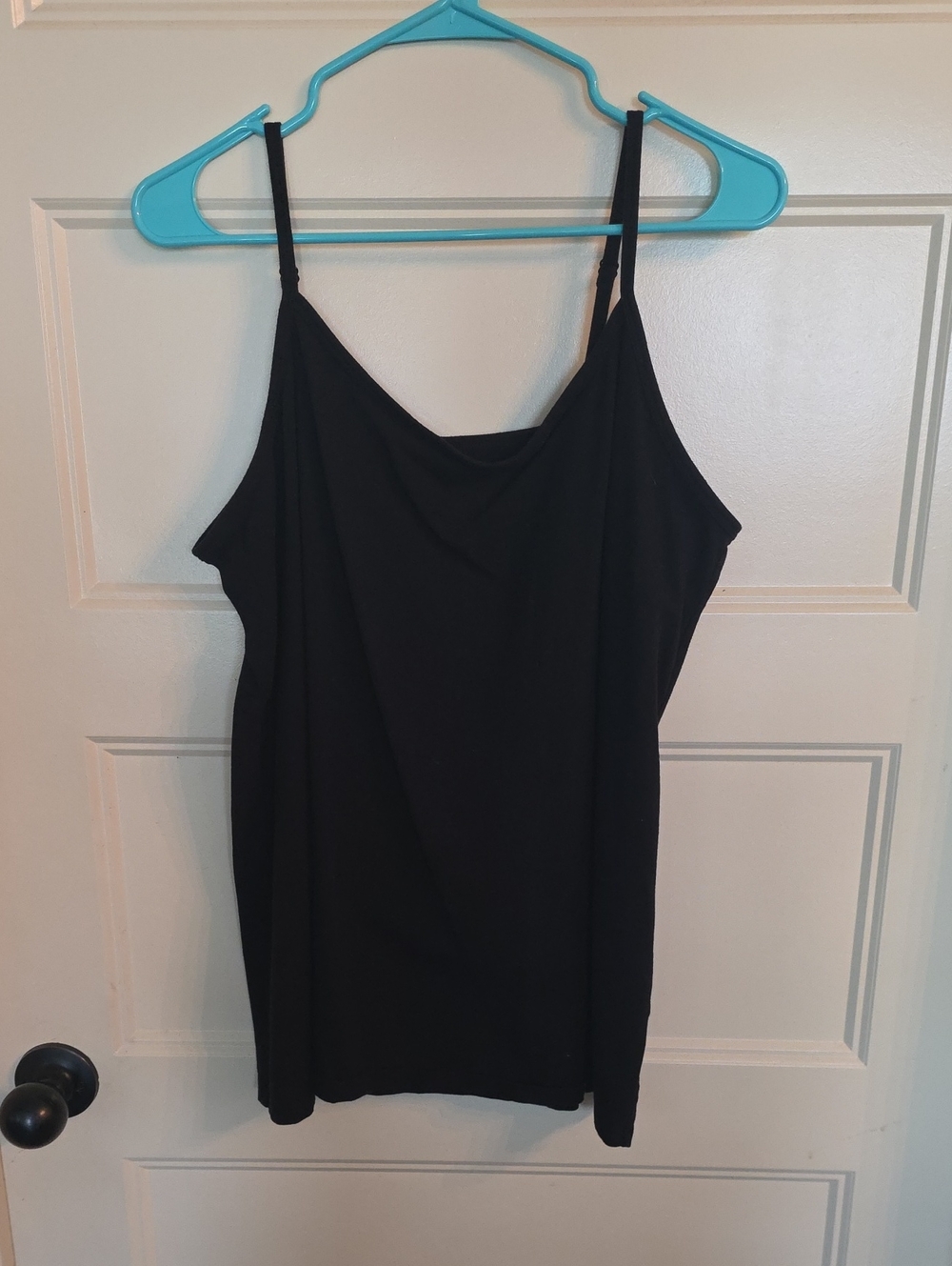 torrid Black Cowl Neck Camisole with Thin Straps